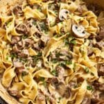 Weeknight Beef Stroganoff with Cremini Mushrooms Recipe