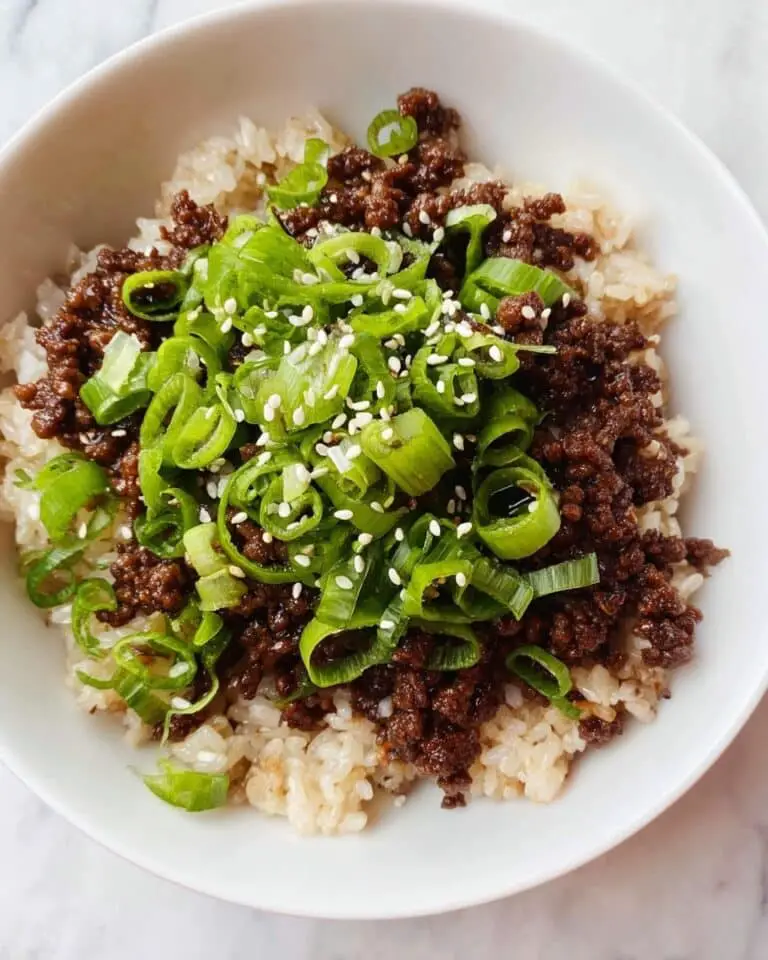 One-Pot Korean-Inspired Beef and Rice Recipe