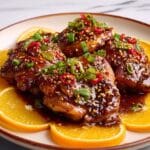 Spicy Orange Glazed Chicken Thighs Recipe