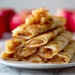 Apple Pie Pancake Rolls Recipe