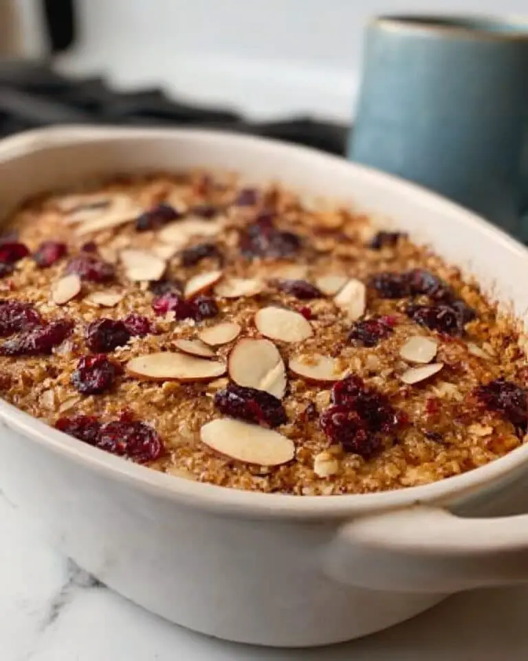 Brown Sugar Baked Oatmeal Recipe