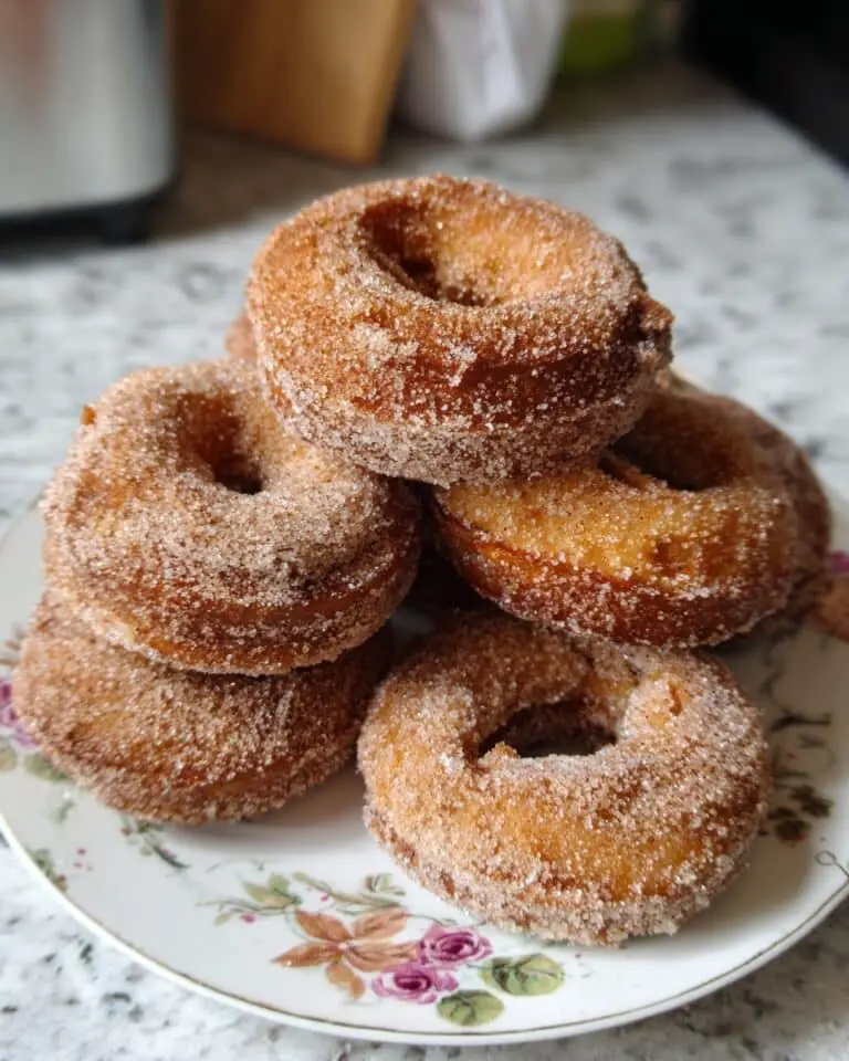 Apple Cider Baked Cinnamon Sugar Doughnuts Recipe