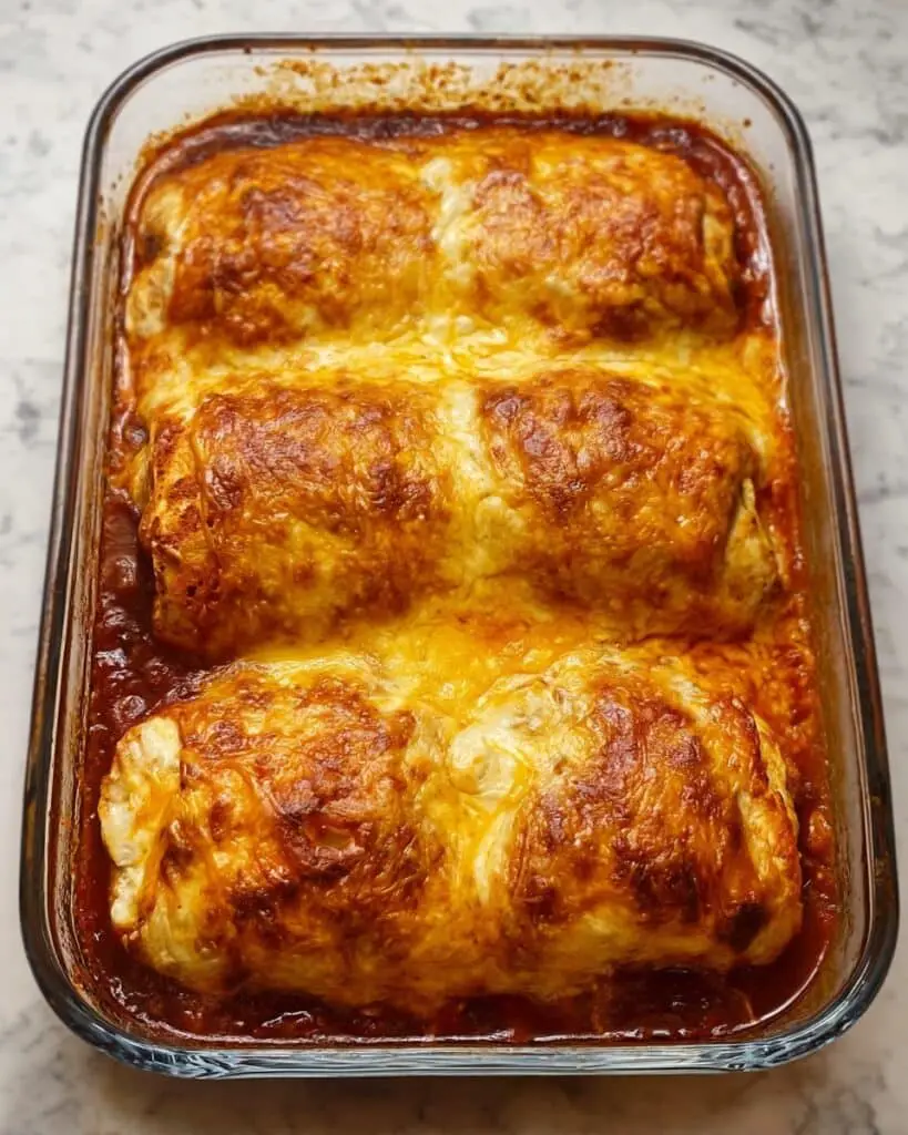 Cottage Cheese Chicken Enchiladas Recipe