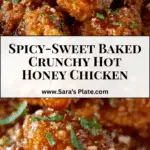 Baked Crunchy Hot Honey Chicken Recipe