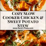 Slow Cooker Chicken and Sweet Potato Stew Recipe