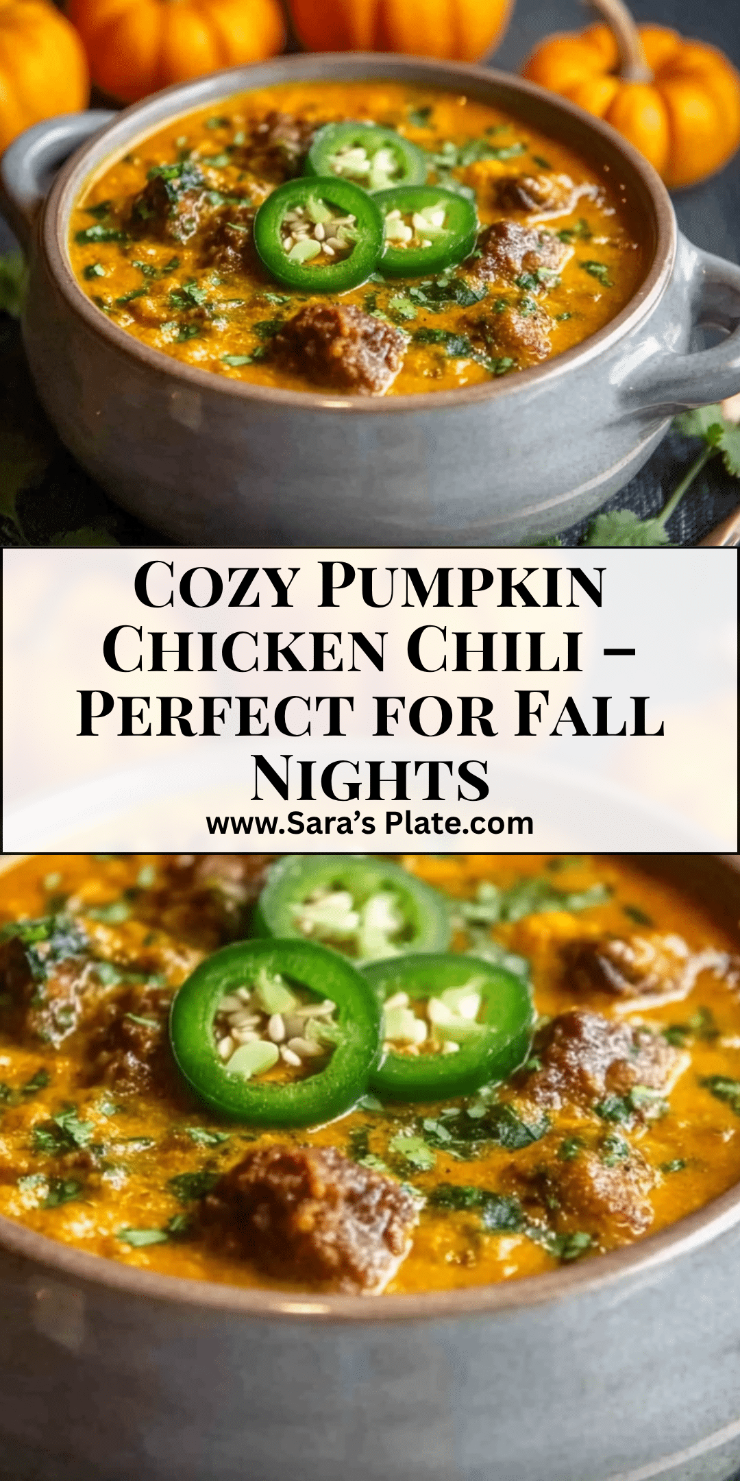 Pumpkin Chicken Chili: Fall Comfort in a Bowl