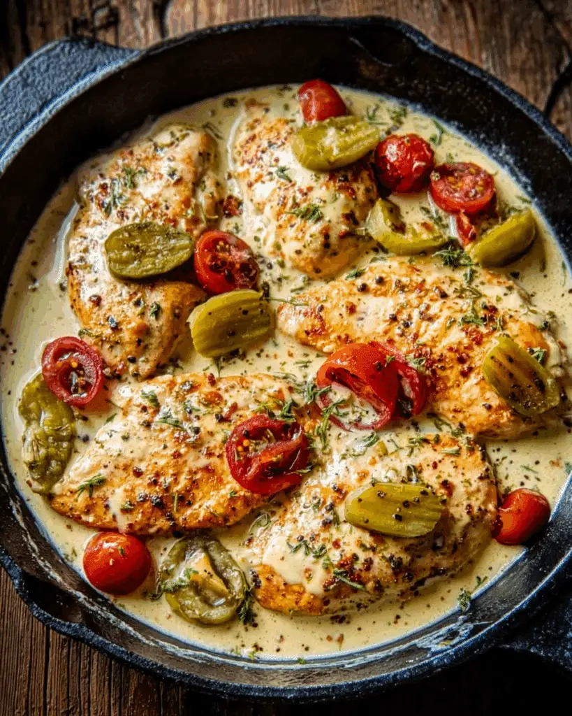 Creamy Chicken Skillet Recipe