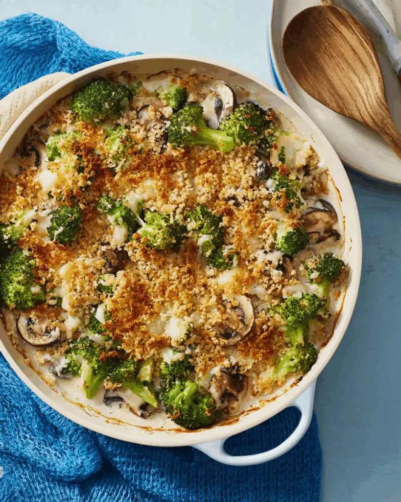 One-Pan Broccoli-Rice Casserole Recipe