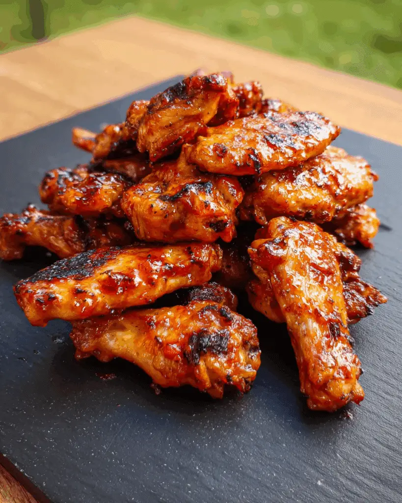 Spicy PBJ Wings Recipe