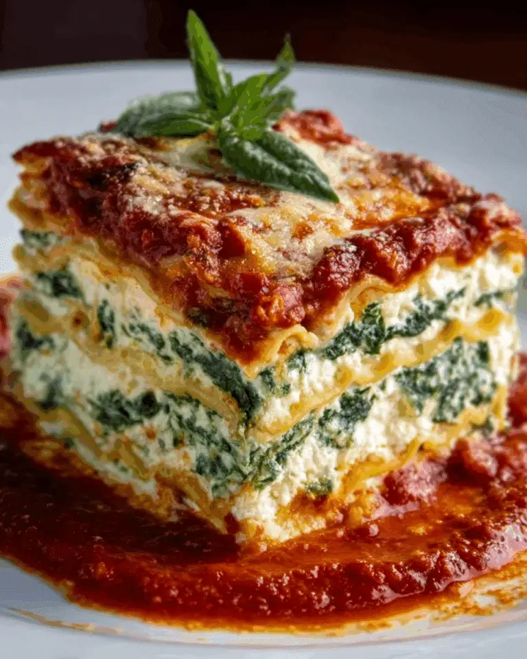 Delicious Spinach Lasagna Roll-Ups Recipe