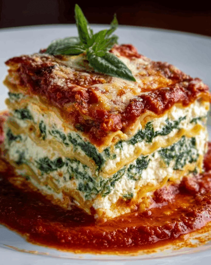 Delicious Spinach Lasagna Roll-Ups Recipe