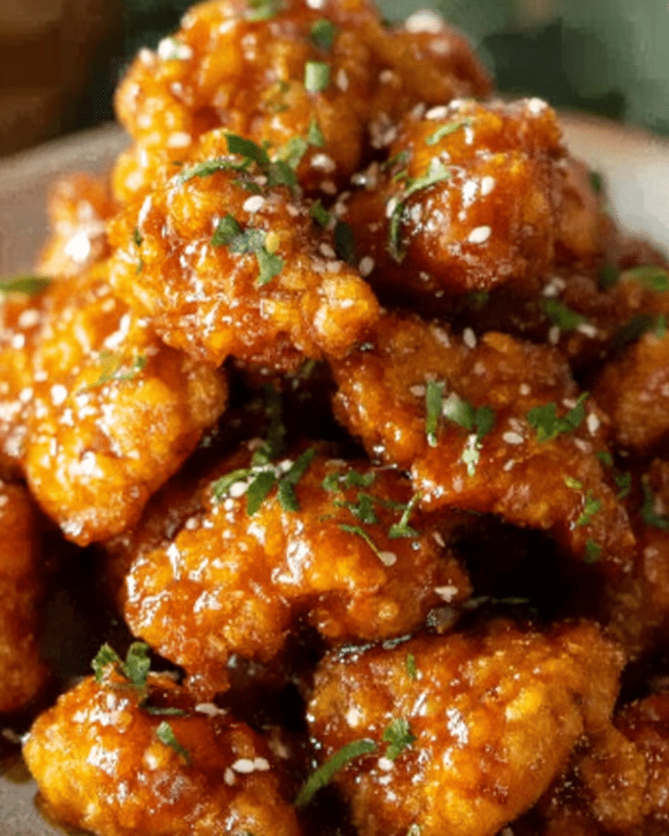 Baked Crunchy Hot Honey Chicken Recipe