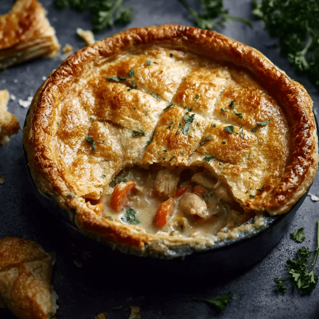 French-Inspired Chicken Pot Pie Recipe - Recipe Image