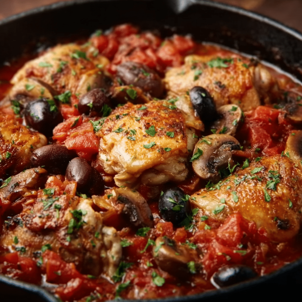 Chicken Cacciatore Recipe - Recipe Image