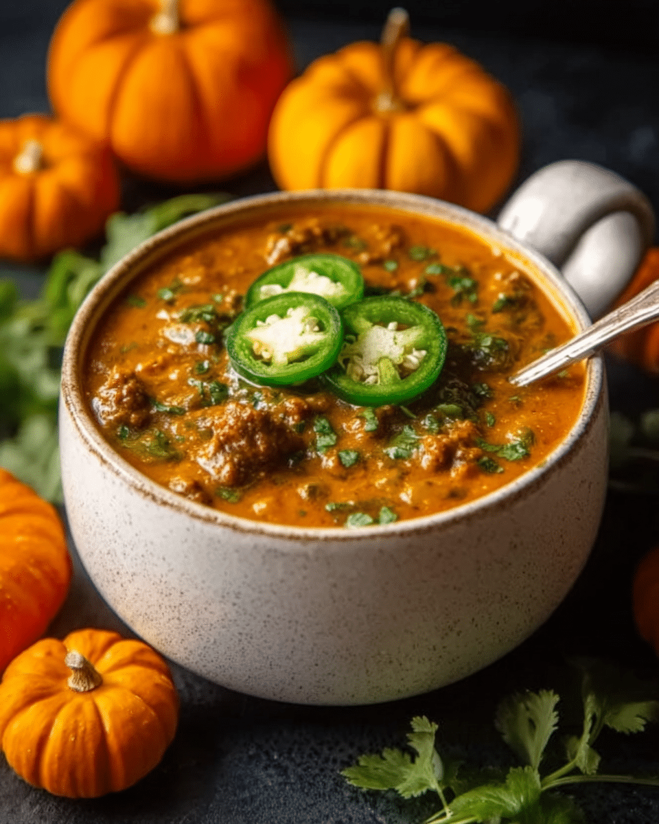 Pumpkin Chicken Chili Recipe
