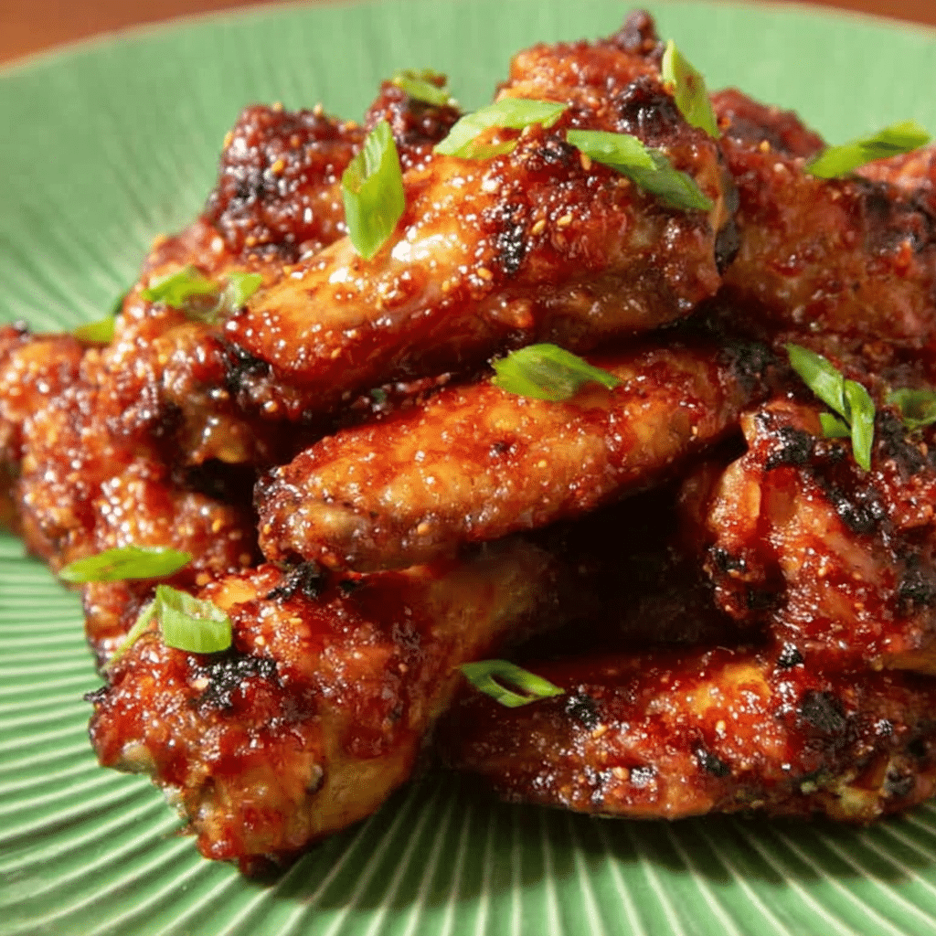 Spicy PBJ Wings Recipe - Recipe Image