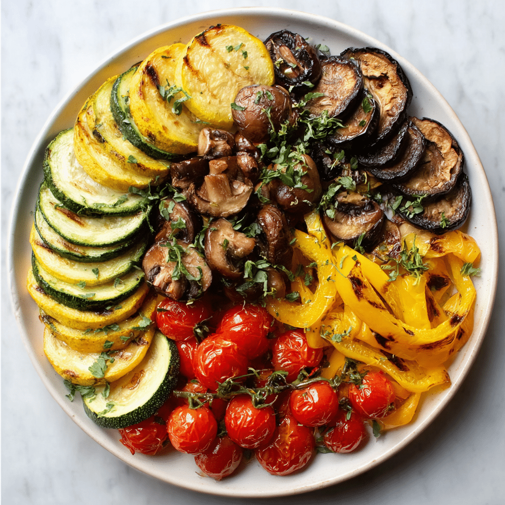 Roasted Veggie Platter Recipe - Recipe Image