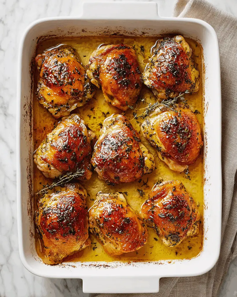 Baked Honey Mustard Chicken Recipe