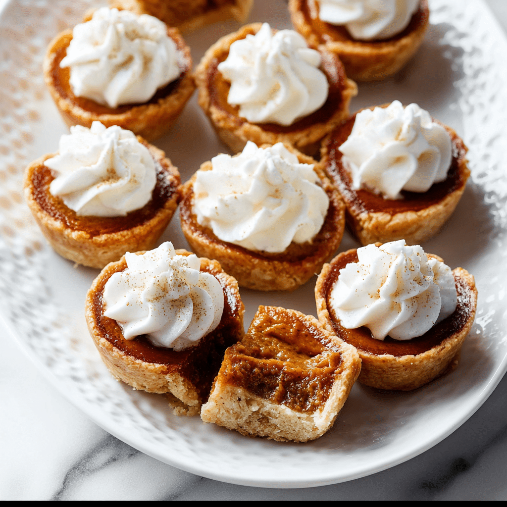 Mini Pumpkin Pies Recipe - Recipe Image
