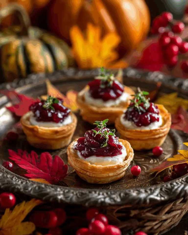 Cranberry Brie Bites Recipe