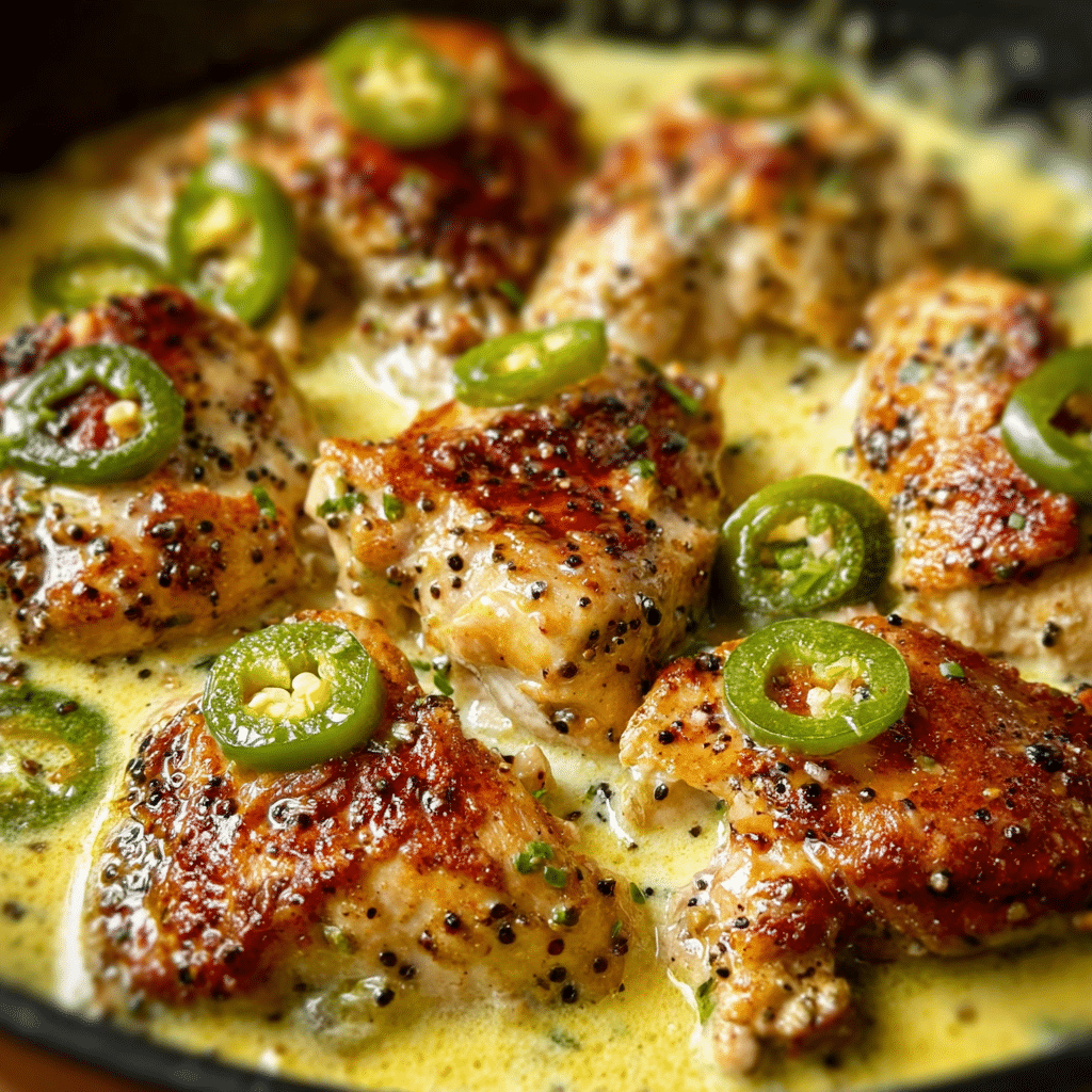 Creamy  Chicken Skillet Recipe - Recipe Image