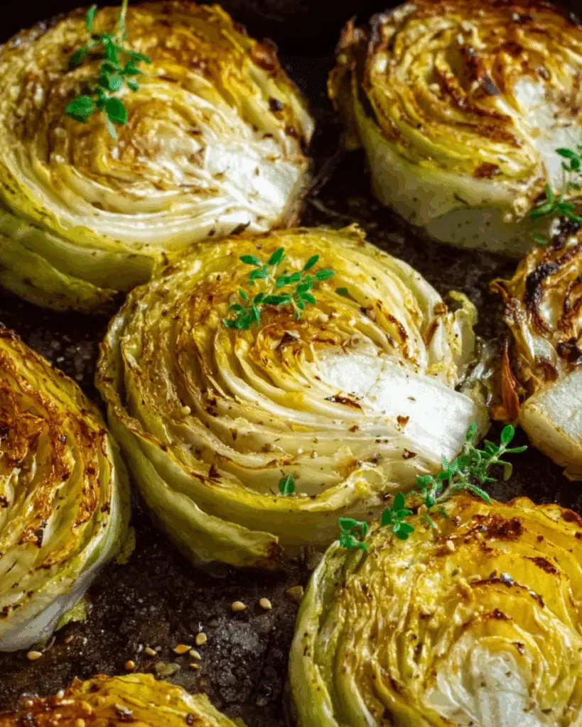 Easy Roasted Cabbage Steaks Recipe