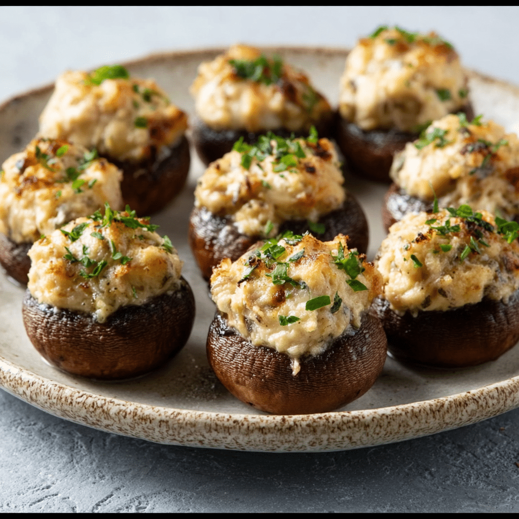 Stuffed Mushrooms Recipe - Recipe Image