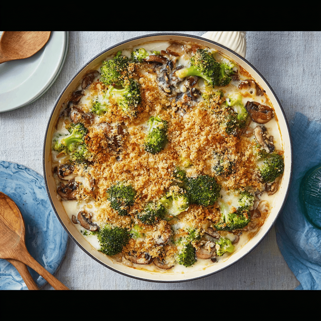 One-Pan Broccoli-Rice Casserole Recipe - Recipe Image