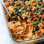 Easy Chicken Burrito Casserole Recipe
