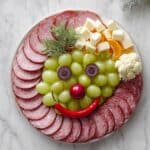 Grinch Themed Holiday Charcuterie Board Recipe