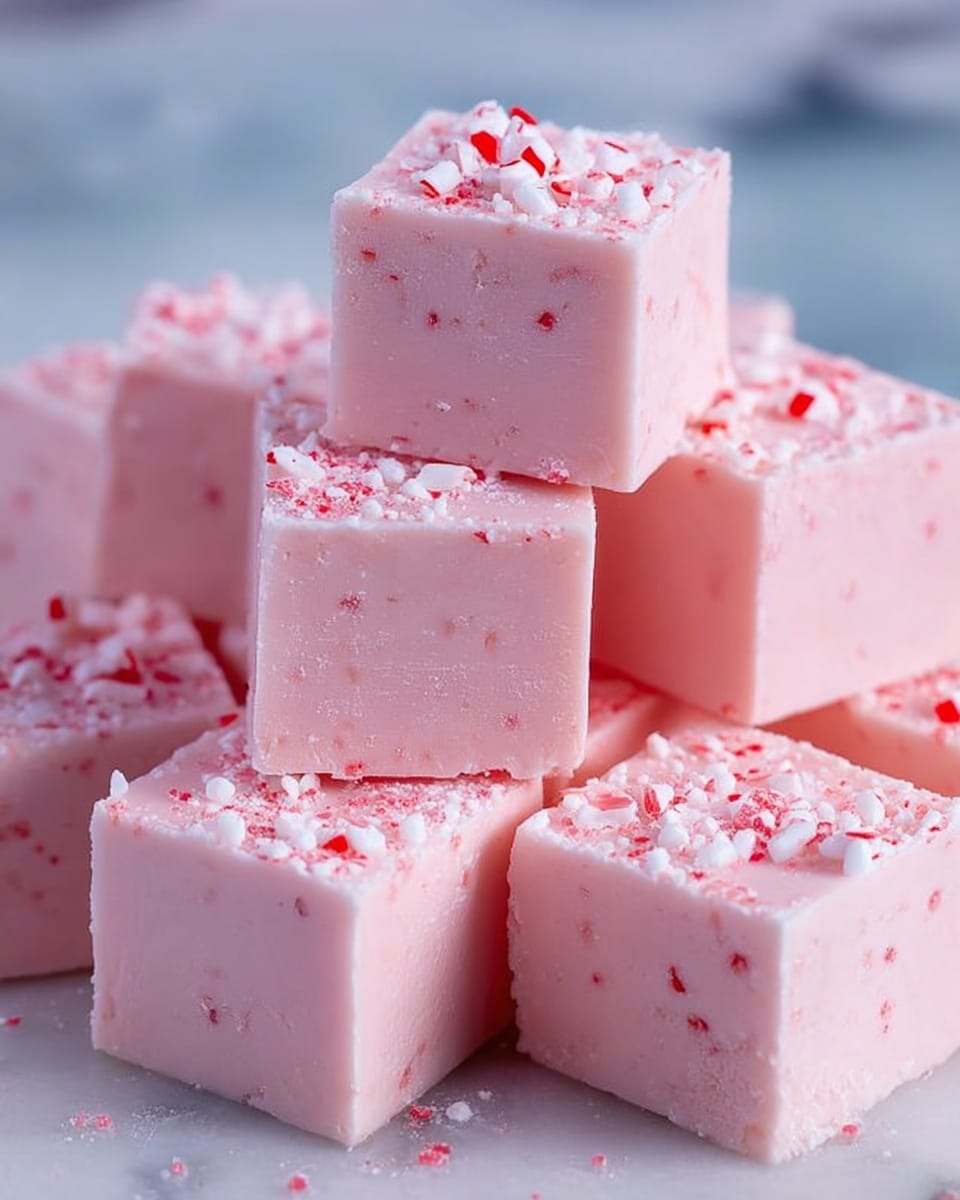 Candy Cane No-Bake Peppermint Cheesecake Recipe