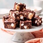 No Bake Chocolate Marshmallow Squares Recipe