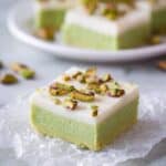 Pistachio Sugar Cookie Squares Recipe