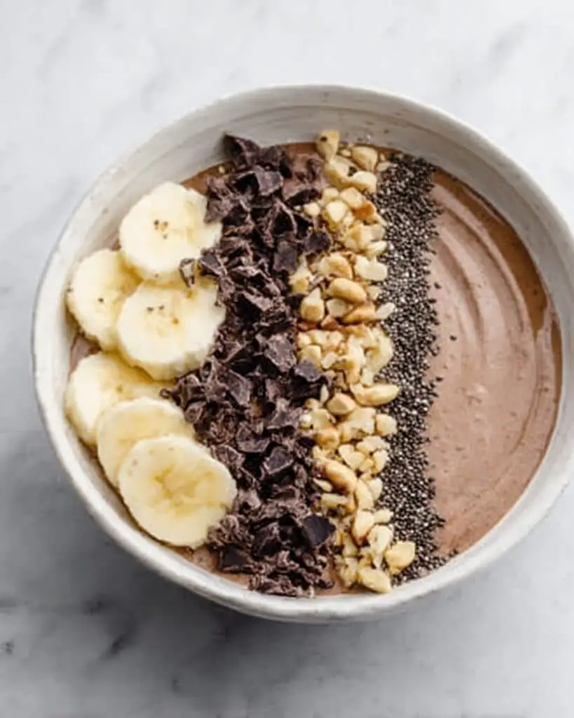 Choco-Banana Smoothie Bowl Recipe
