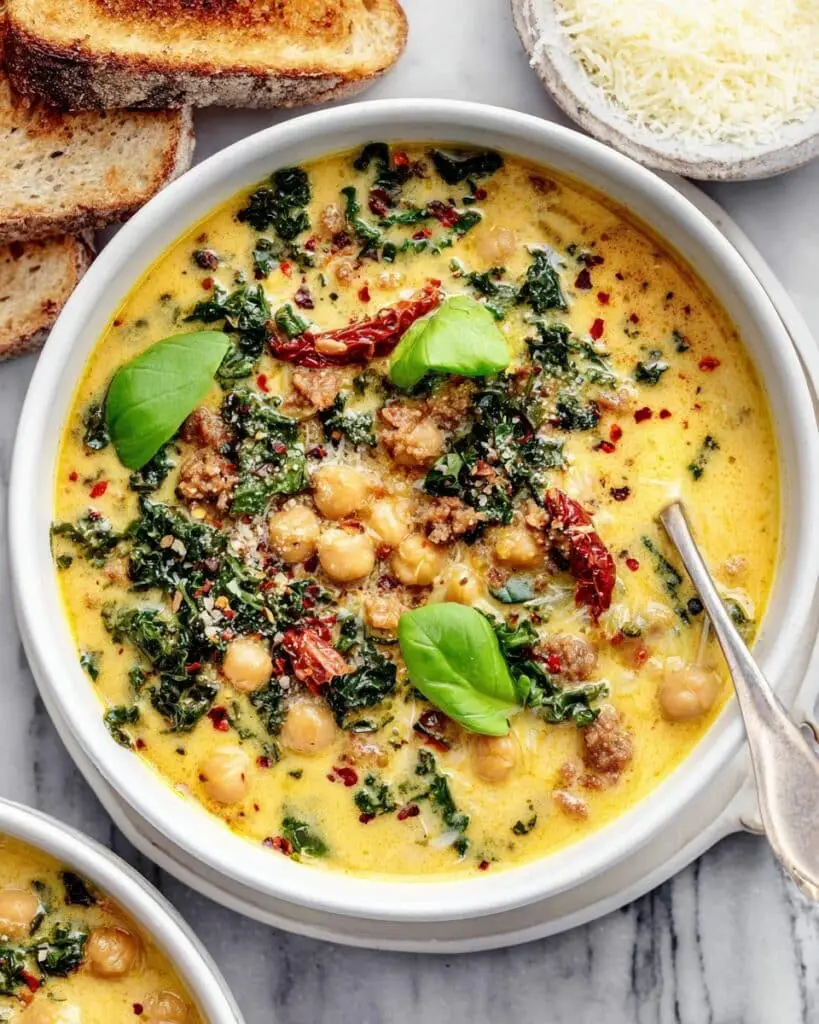 Tuscan Chickpea Soup Recipe