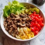 Cheeseburger Bowls Recipe