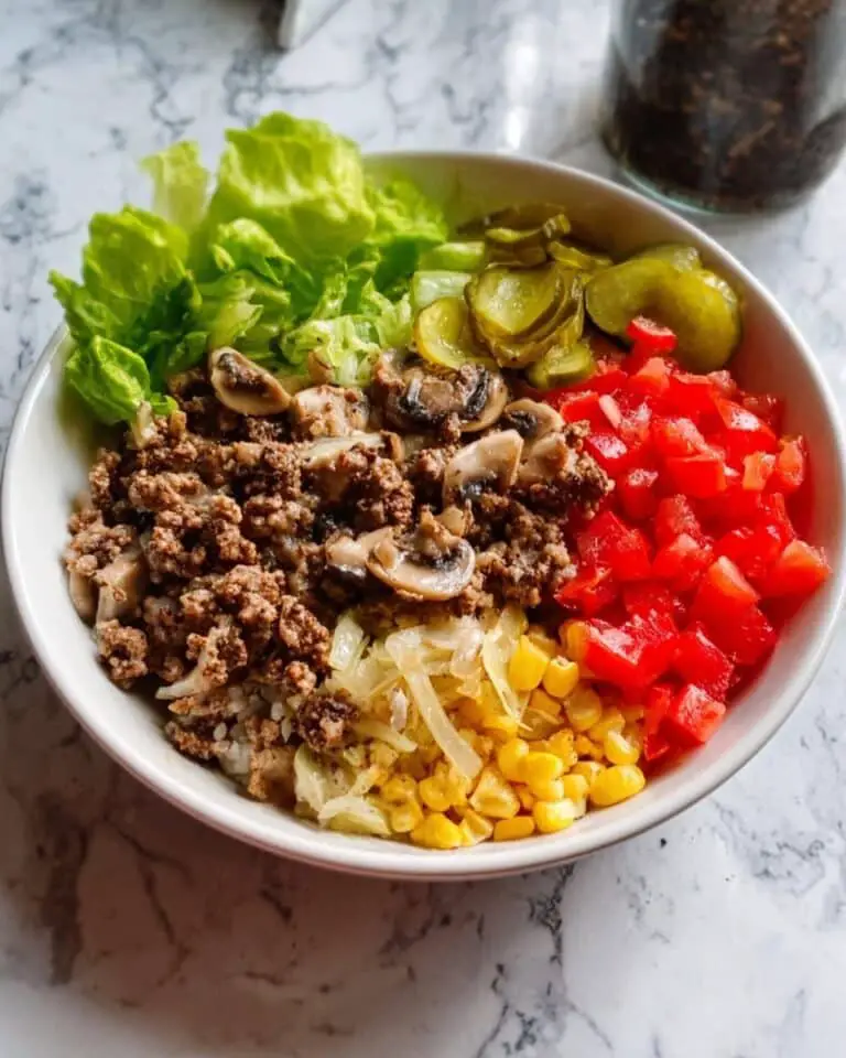 Cheeseburger Bowls Recipe