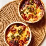 Pizza Bowls: Quick and Cheesy Low-Carb Pizza in a Bowl Recipe