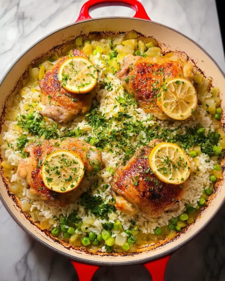 One Pot Chicken & Rice Recipe