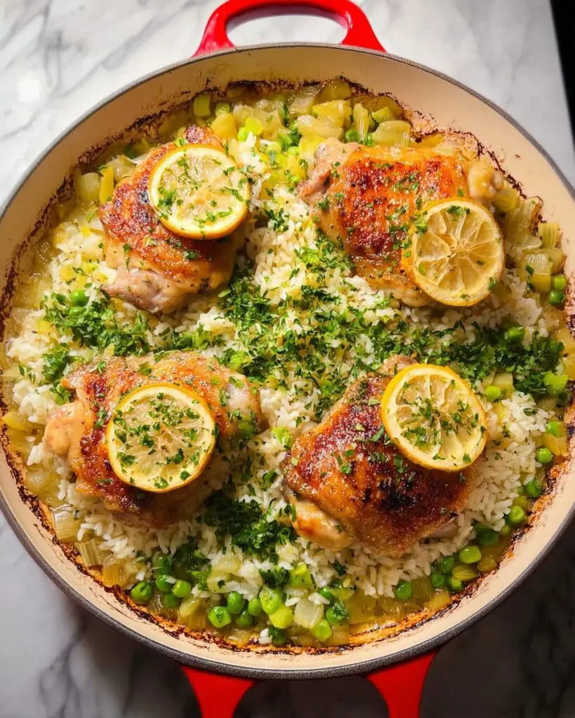 One Pot Chicken & Rice Recipe