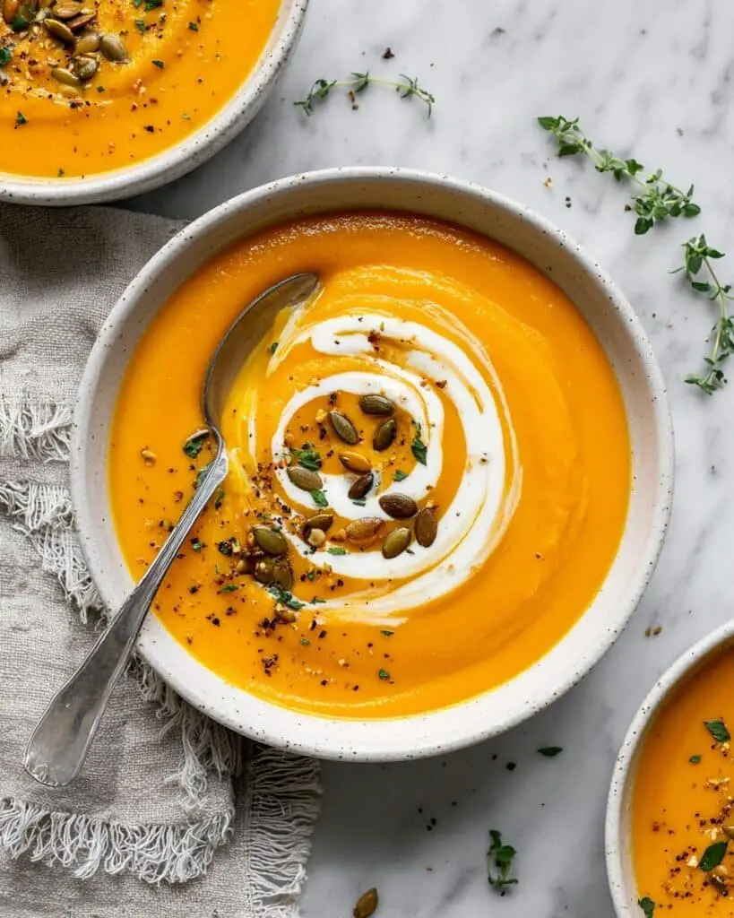 Creamy & Comforting Butternut Squash Soup Recipe