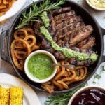 Baked Garlic Balsamic Steak Recipe