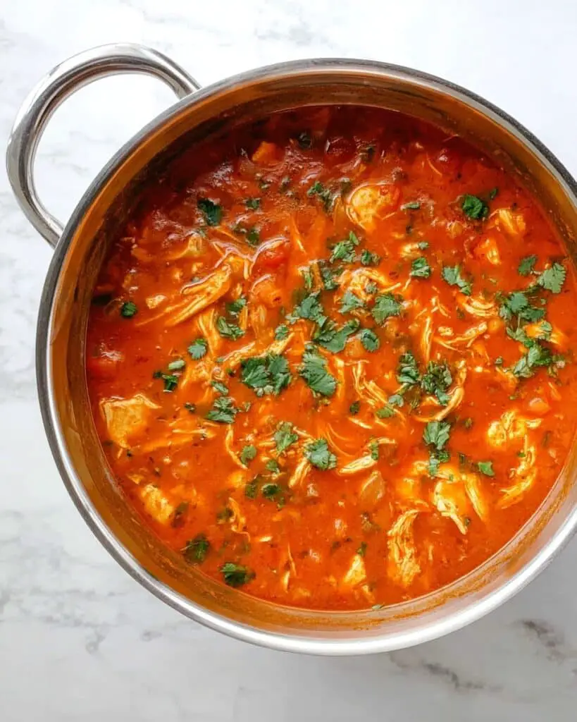 Hearty Curry Pumpkin Soup with Chicken Recipe