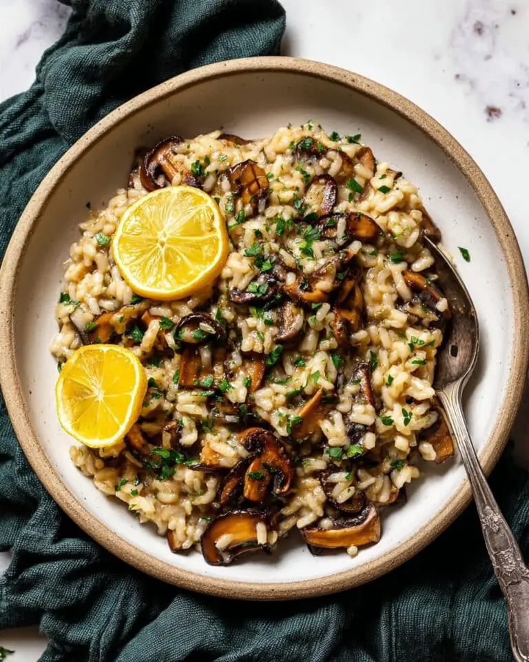 Creamy Mushroom Risotto Recipe