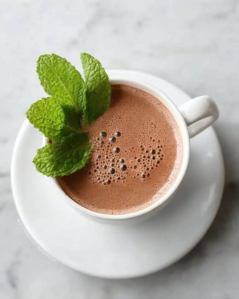 Minty Hot Cocoa Recipe