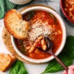 Easy Vegan White Bean Soup (Instant Pot) Recipe