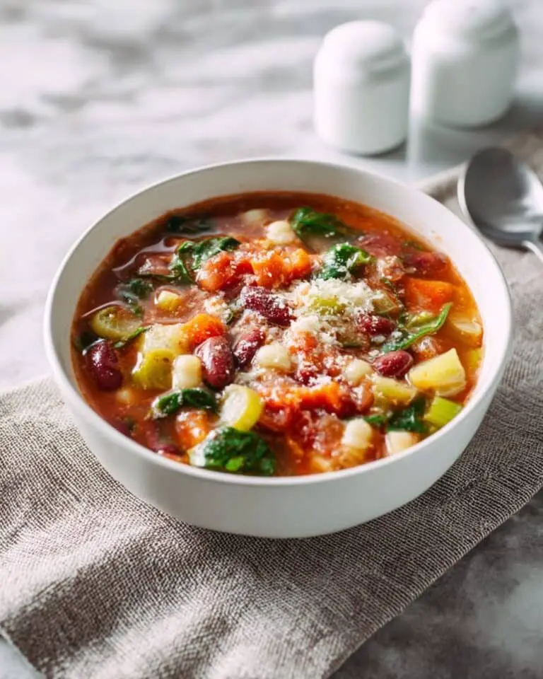 Vegan Crockpot Minestrone Soup Recipe