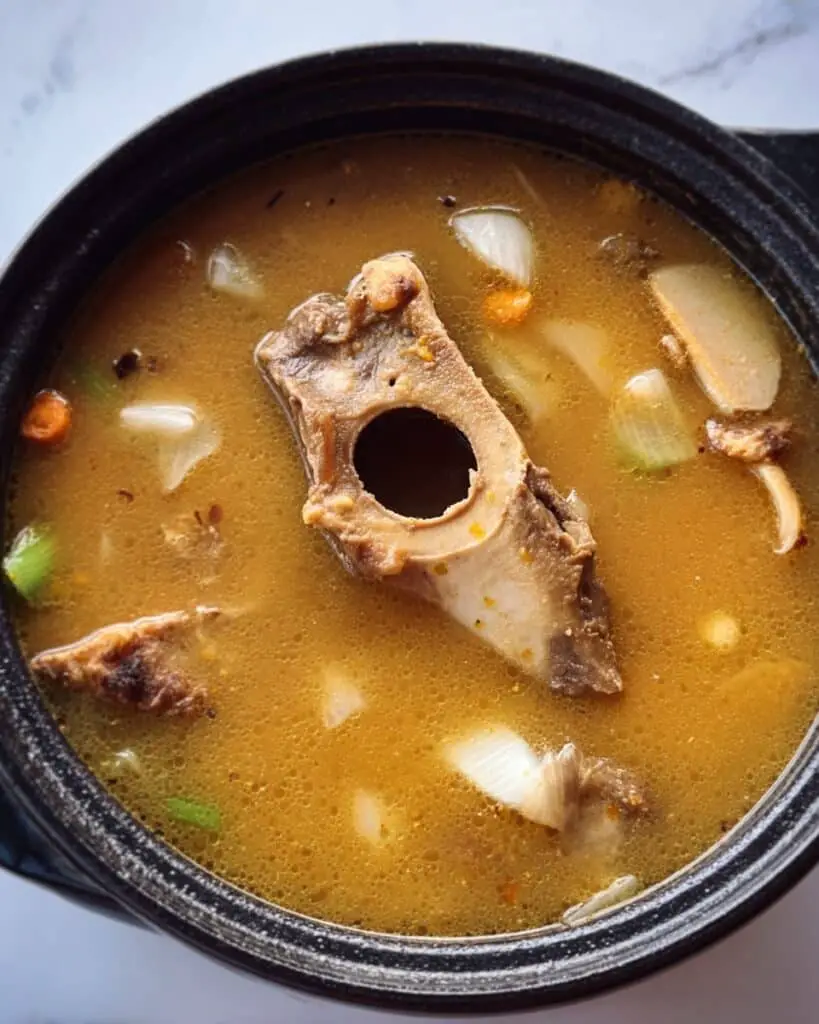 Beef Bone Broth Recipe