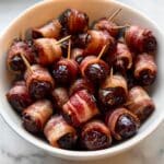 Beef-Wrapped Dates with Almonds or Goat Cheese Recipe
