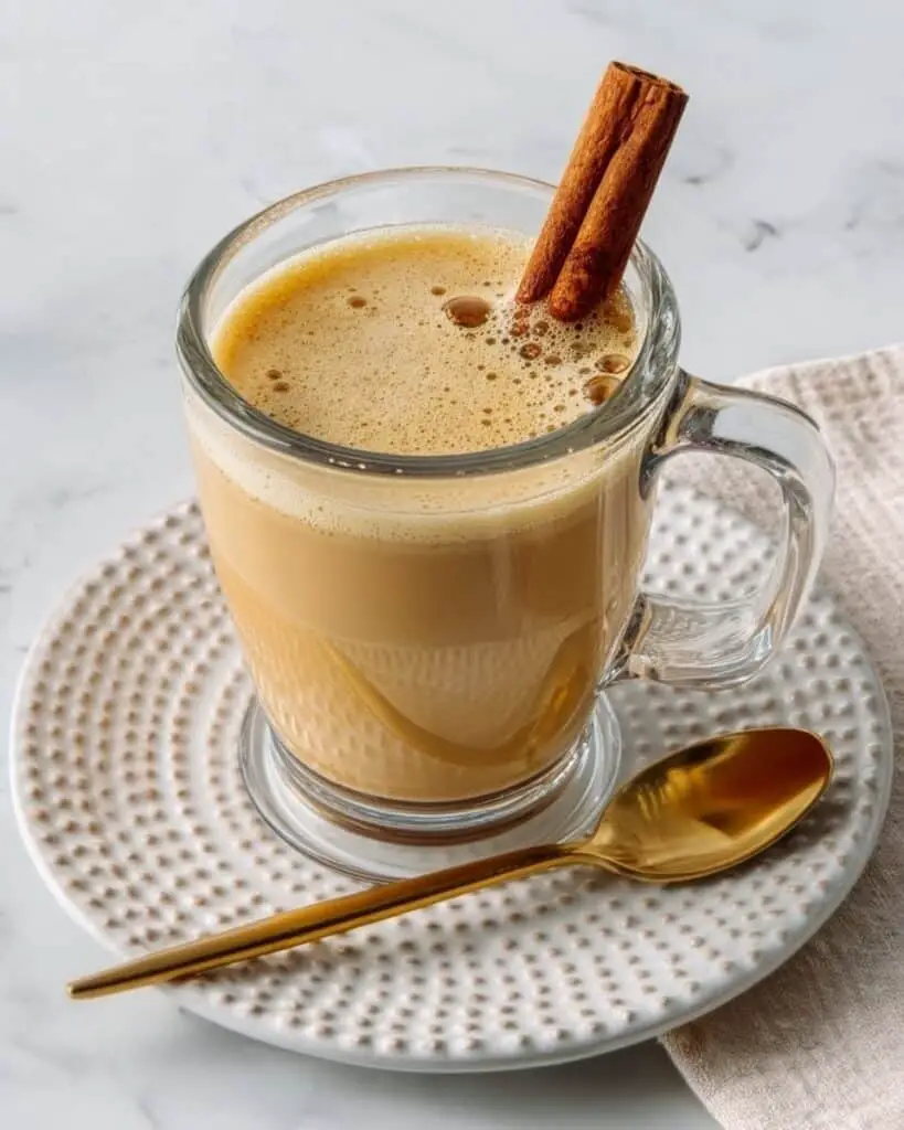 Warm Turmeric Cinnamon Milk Recipe